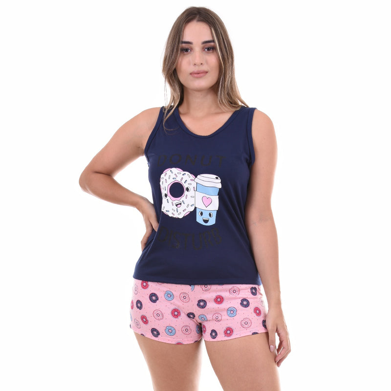 Baby Doll Camiseta Donuts AZE