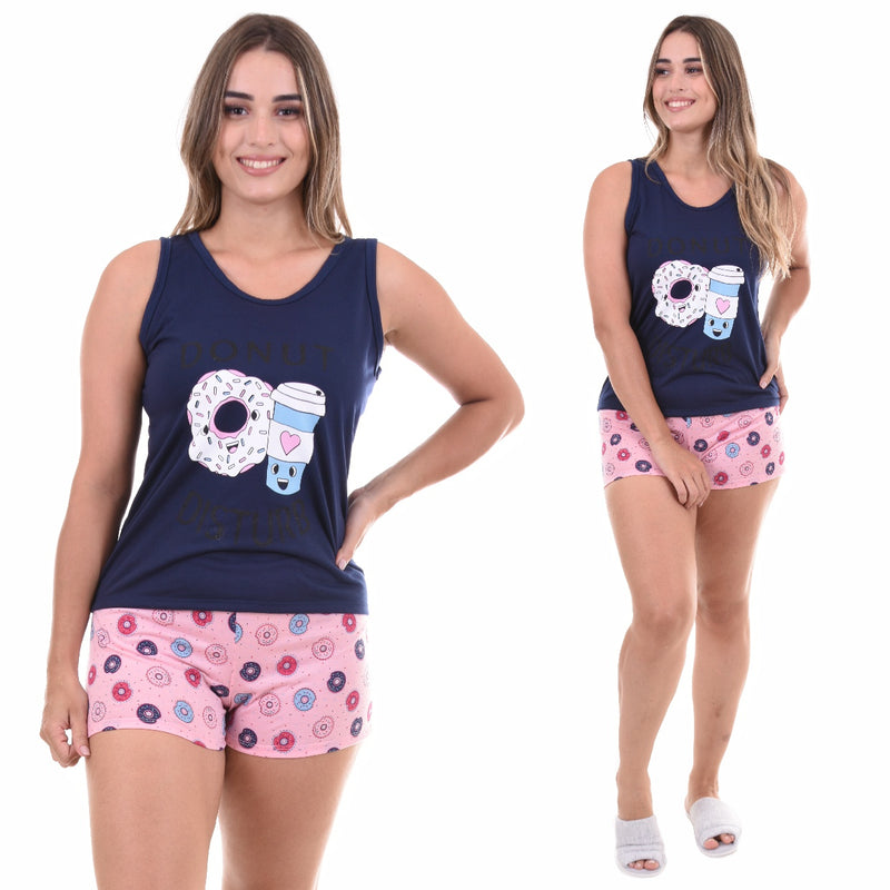 Baby Doll Camiseta Donuts AZE