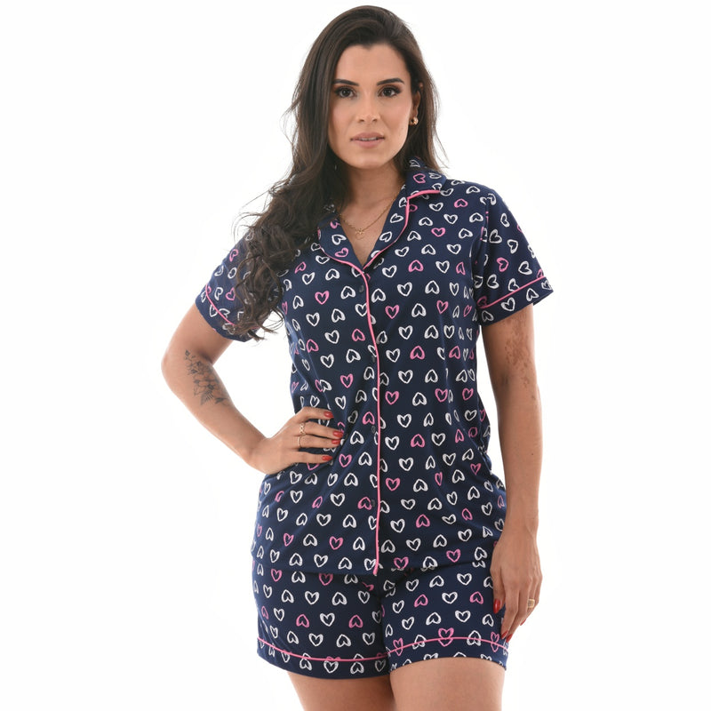 Baby Doll Americano AZE Coração
