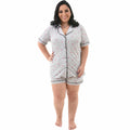 Pijama Americano Plus Size Coração LTR