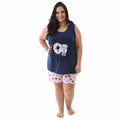 Baby Doll Camiseta Plus Size Donuts