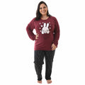 Pijama Longo Plus Size Coelhinho